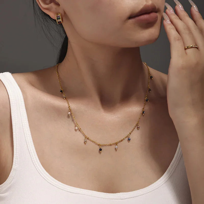 crystal choker necklace