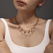 crystal collar necklace