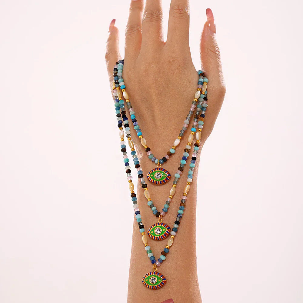 crystal necklaces for women