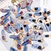 crystal stone necklace