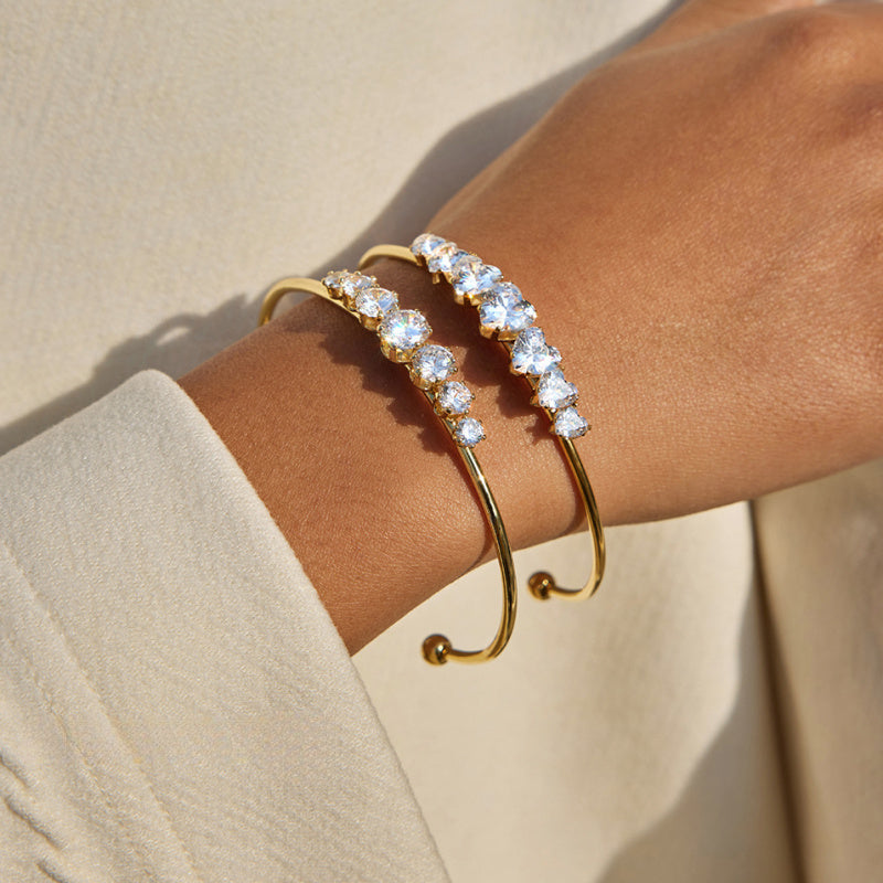 cubic zirconia bangle