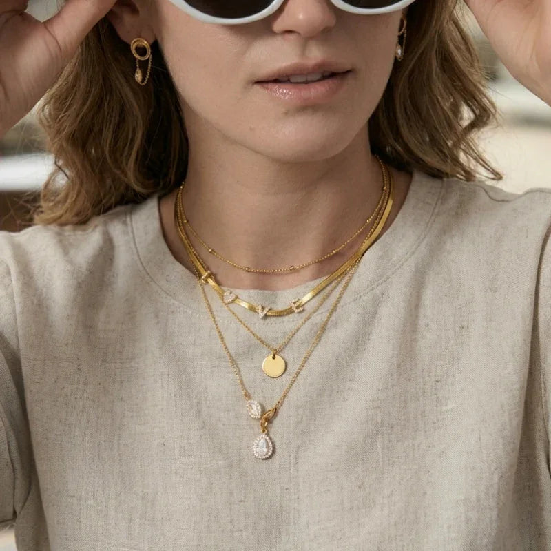 cubic zirconia chain
