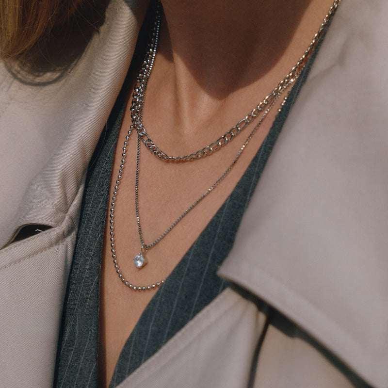 cubic zirconia chains