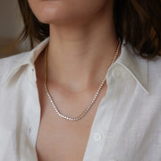 cubic zirconia tennis chain
