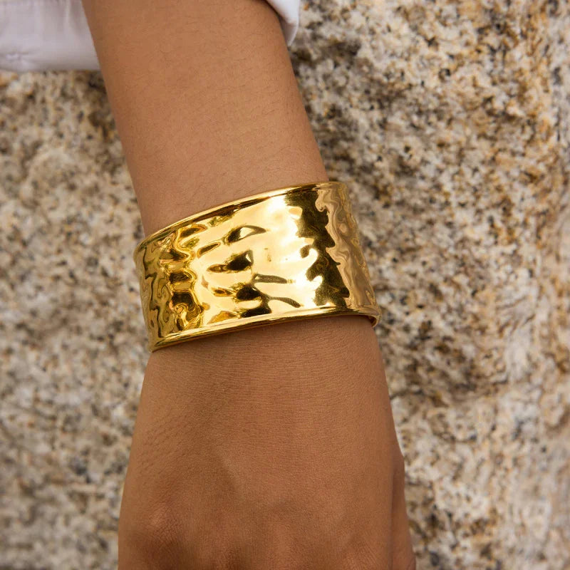 cuff gold bracelets for women