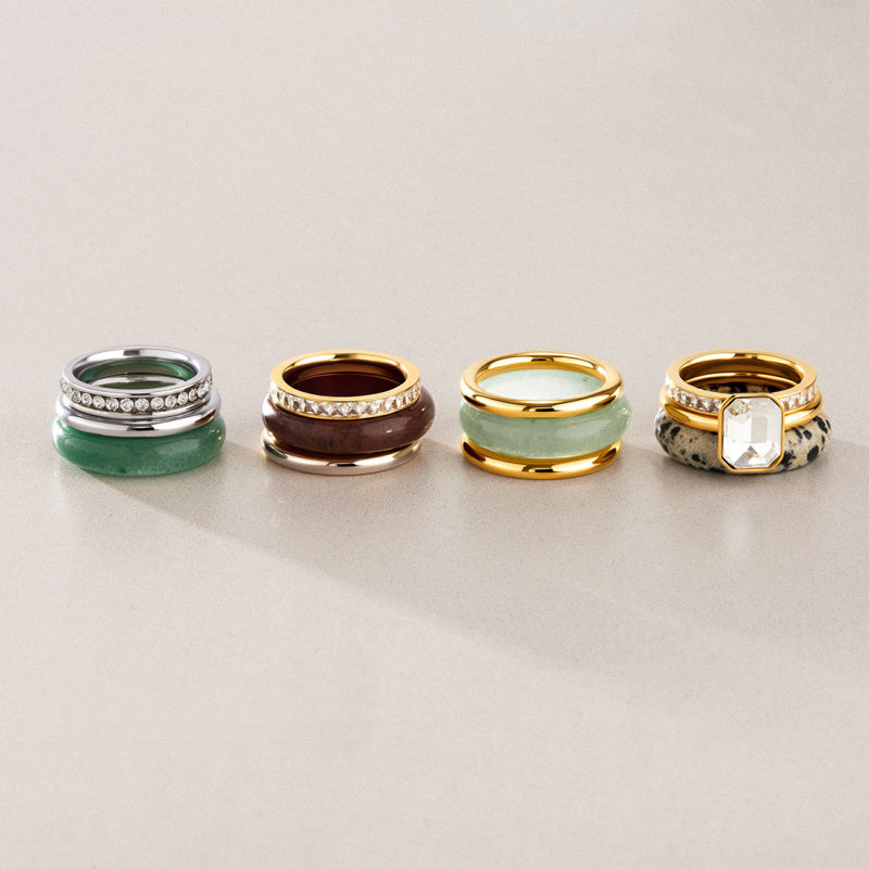 customizable gemstone rings