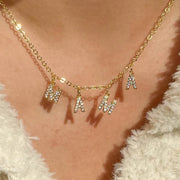 cz bridal necklace sets