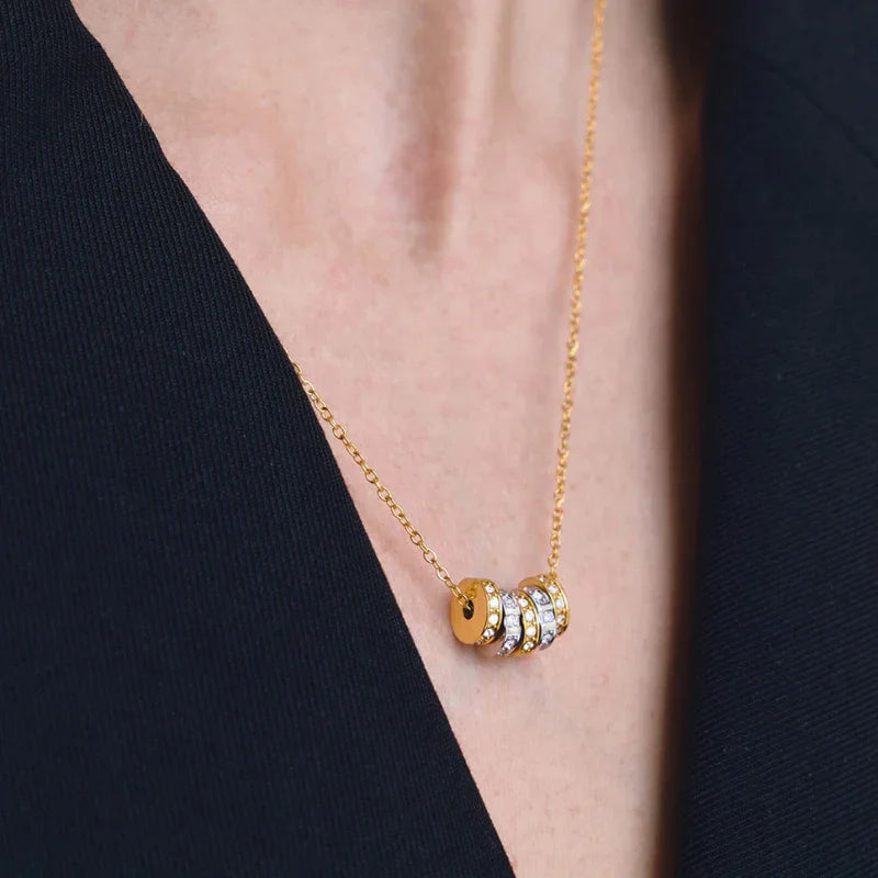 cz diamond pendant