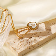 cz heart pendant