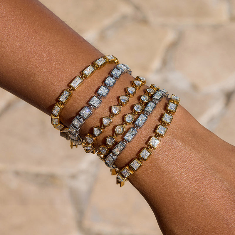 cz tennis bracelet
