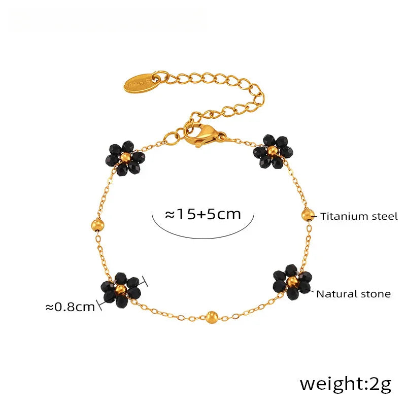 Flower Jewelry Set