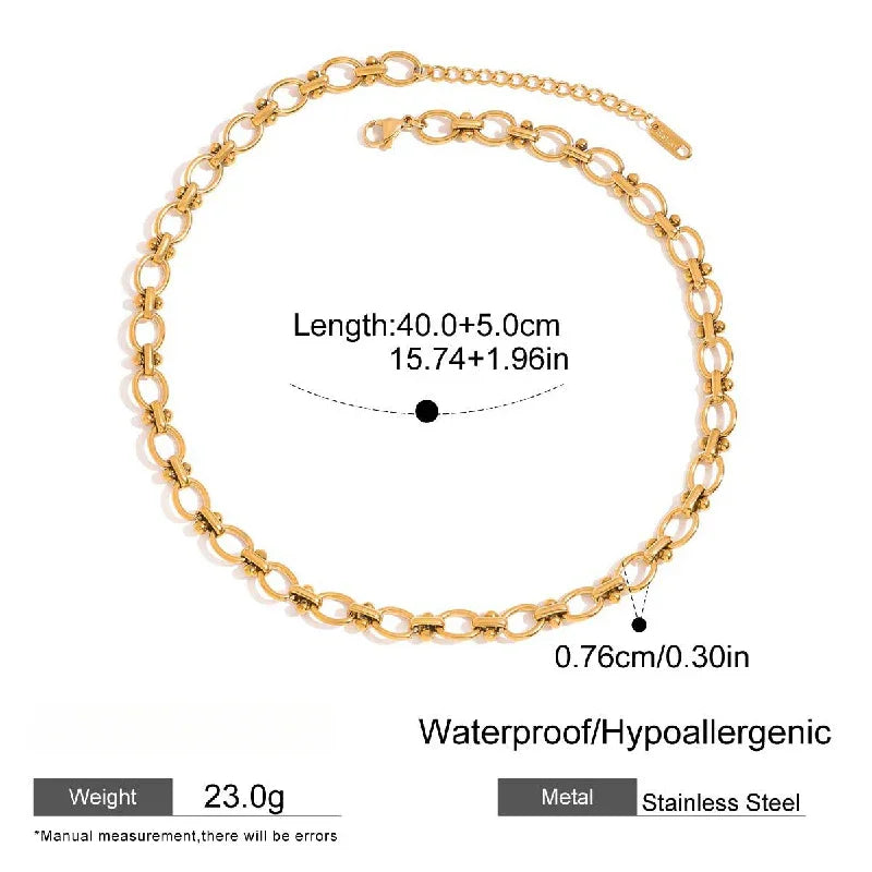 necklaces stainless steel chain