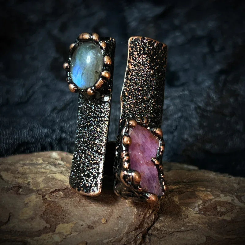 dainty gemstone rings