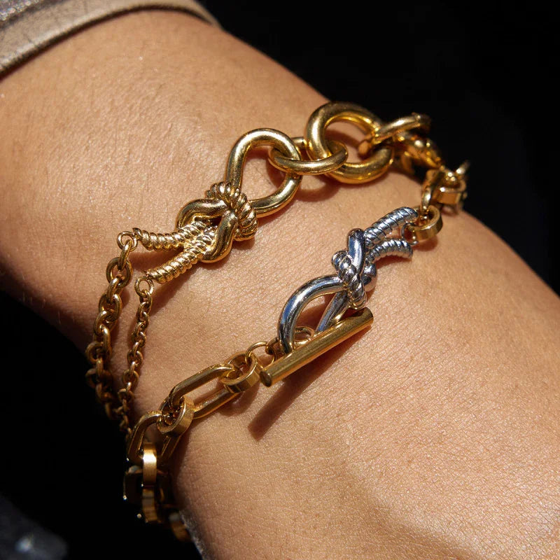 dainty gold bracelet