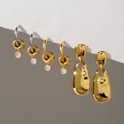 dangle post earrings