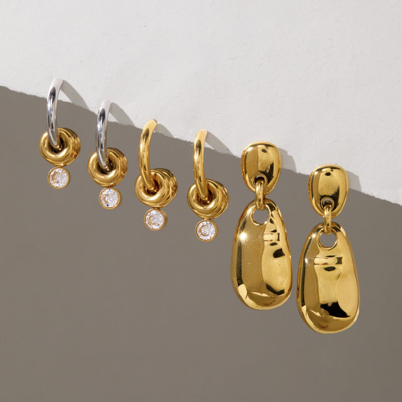 dangle post earrings