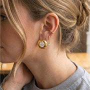 designer stud earrings