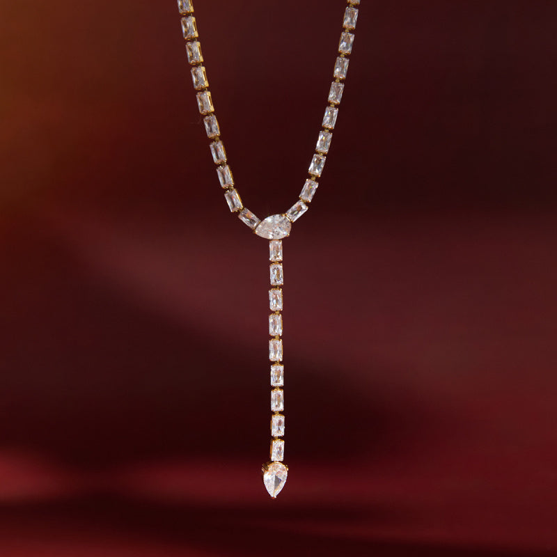 diamond fake chains