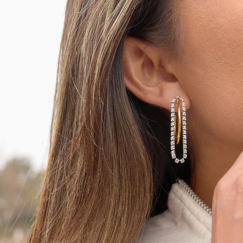 diamond stud earrings