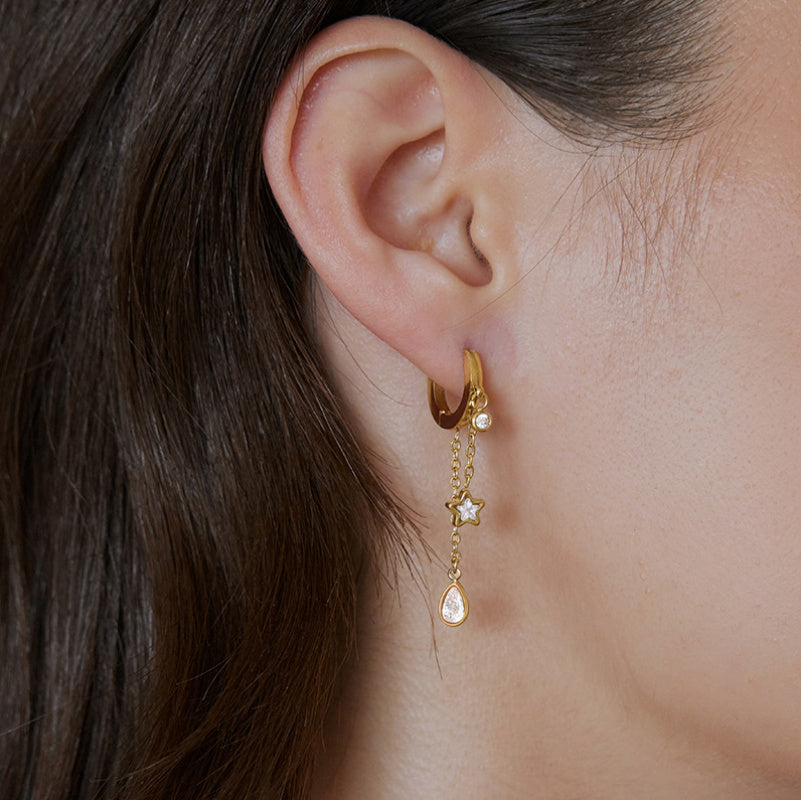 drop & linear earrings for women