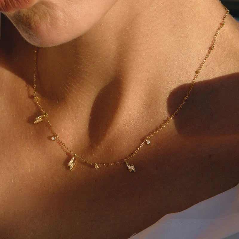 zircon jewelry necklace