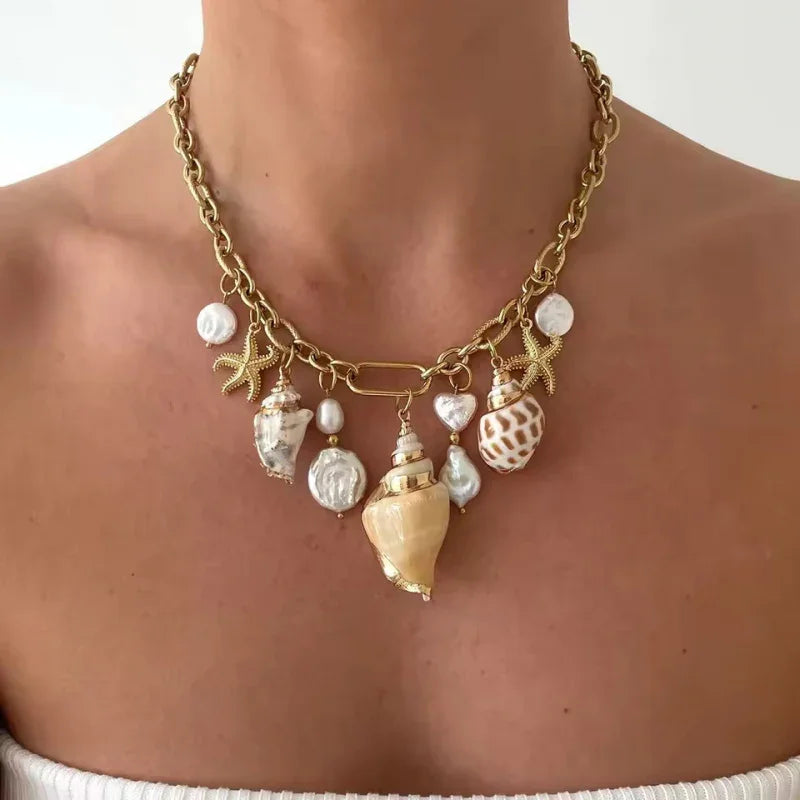 shell necklaces for women