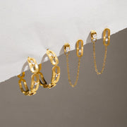 earrings dangle rhinestone