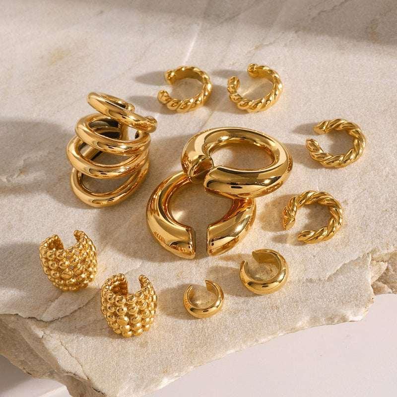 earrings gold