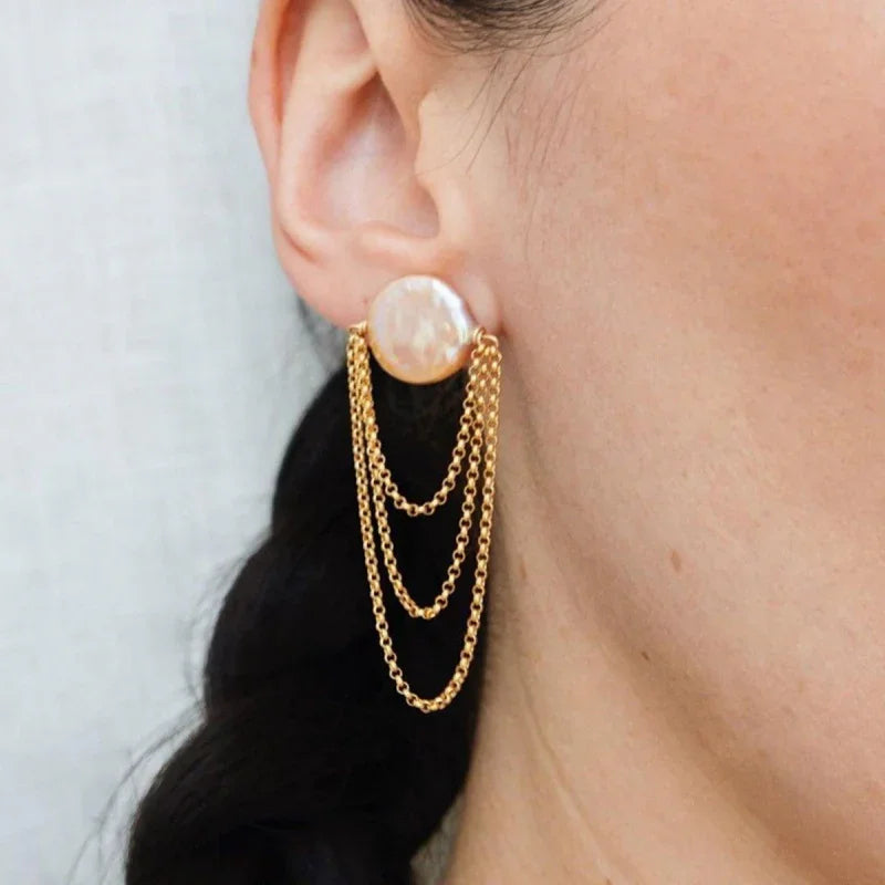 earrings with pearls