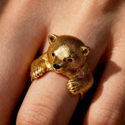 extreme silver alloy ring