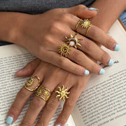 fancy gold ring for girl