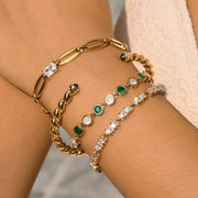 female gold bangles