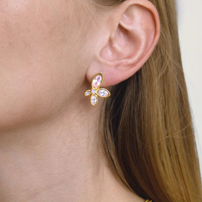 flower earrings