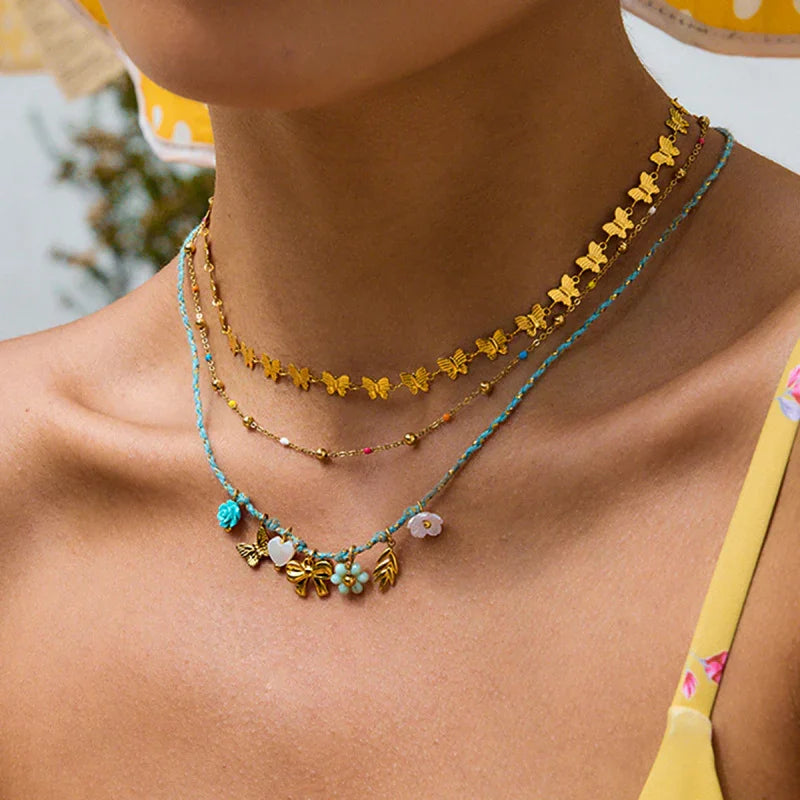 flower necklace