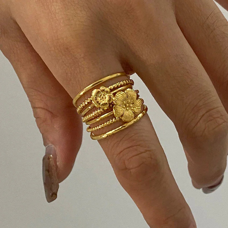 flower ring band