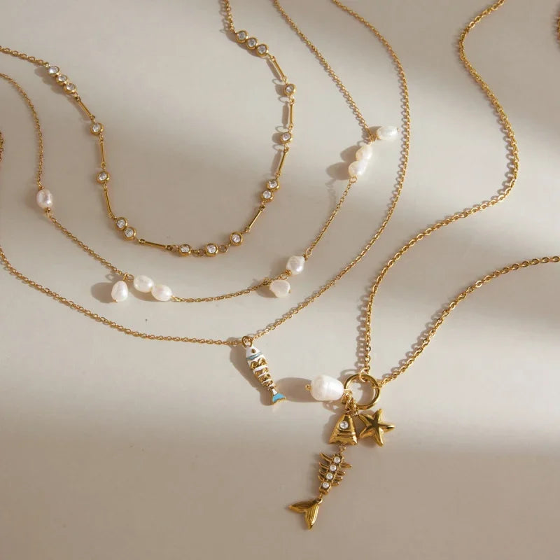 freshwater pearl necklace
