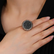 gemstone engagement ring