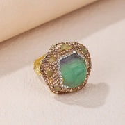 gemstone engagement rings
