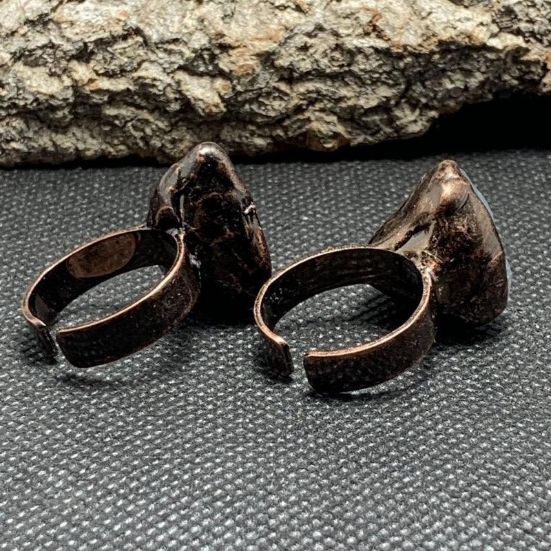 gemstone stacking rings