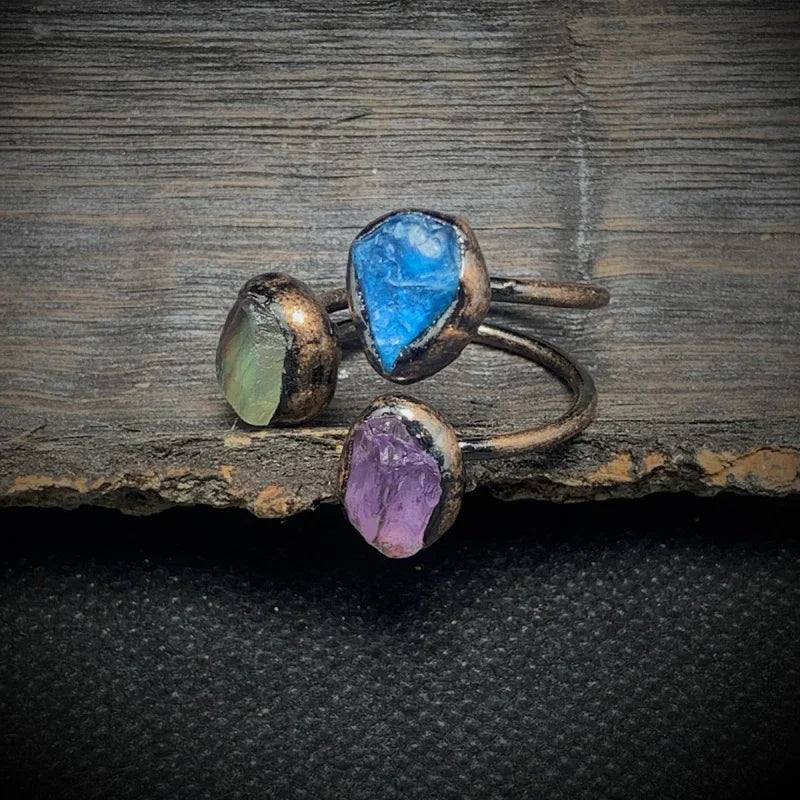 gemstones rings for women