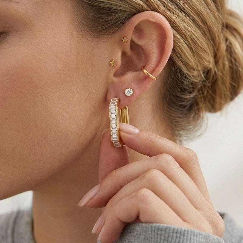 girls hoop earrings