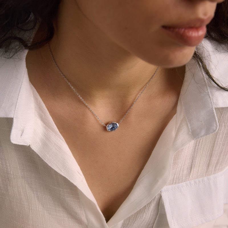 glass bead necklace