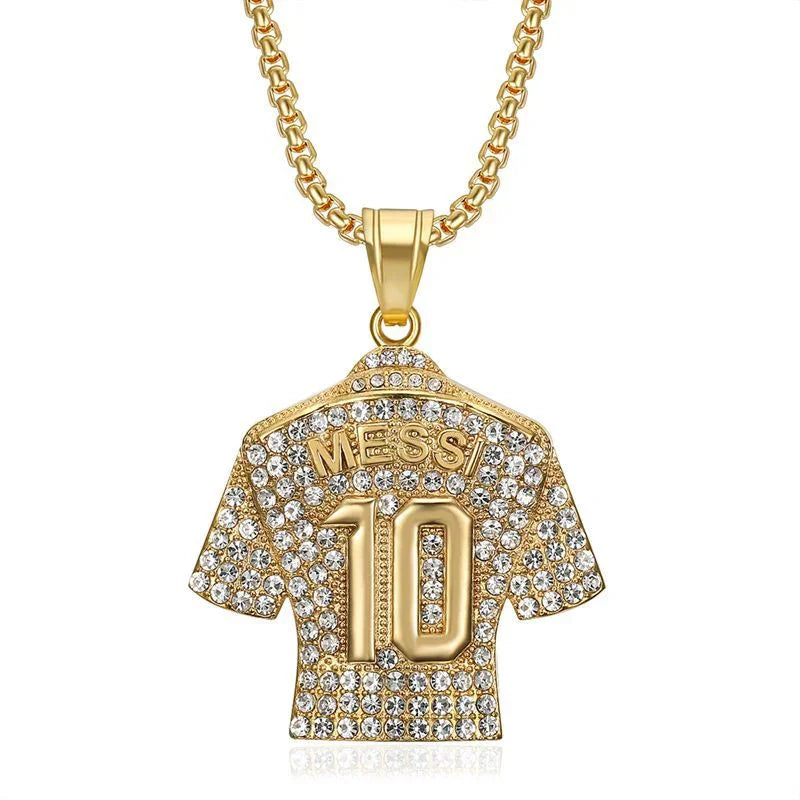 gold chain with pendant