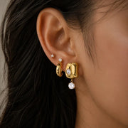 gold earrings for girls daily use