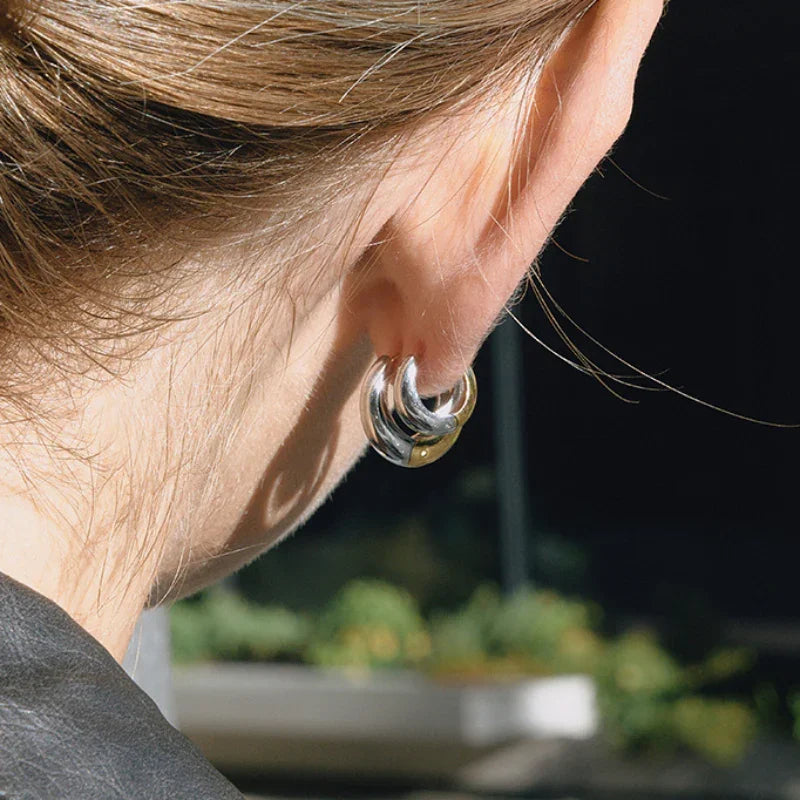 gold earrings gold