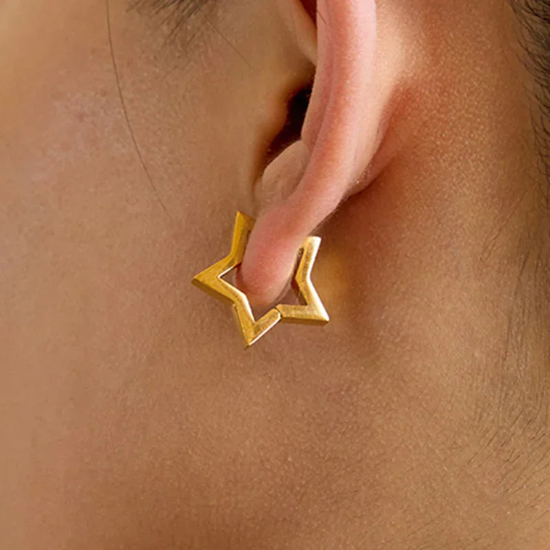 gold hoop earrings for women