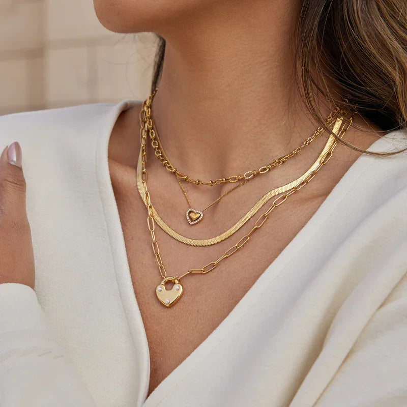 gold necklace for women wedding
