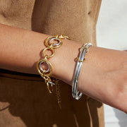 gold plated bracelet for women