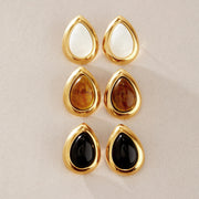 gold plated earrings studs