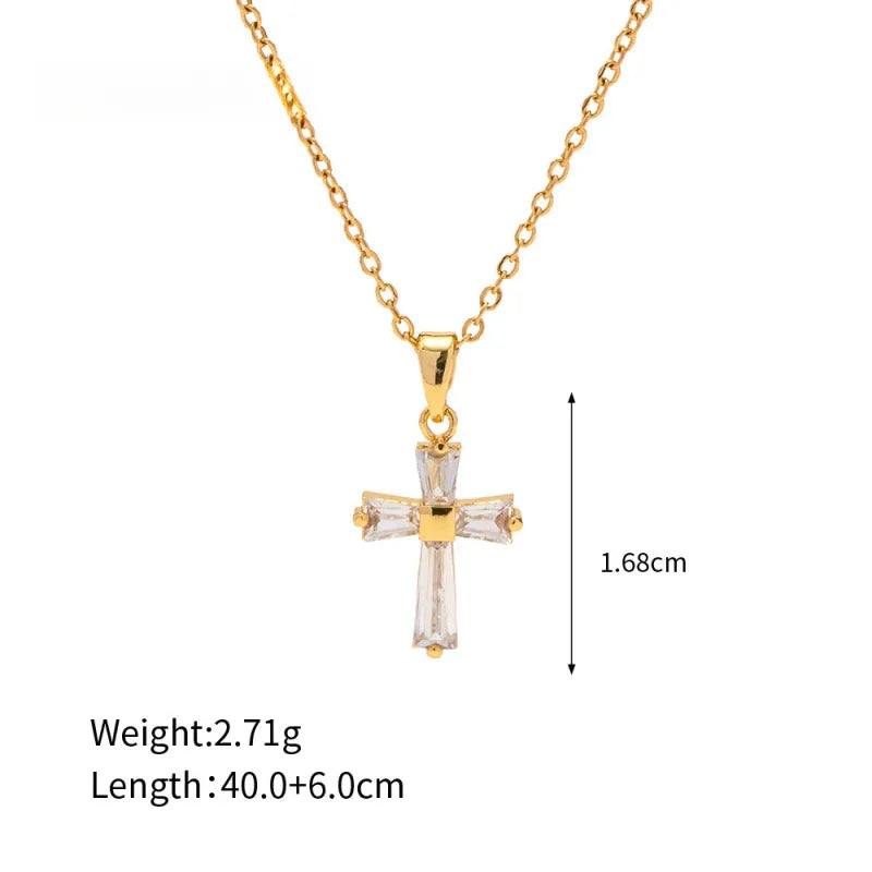 gold plated stainless steel necklace